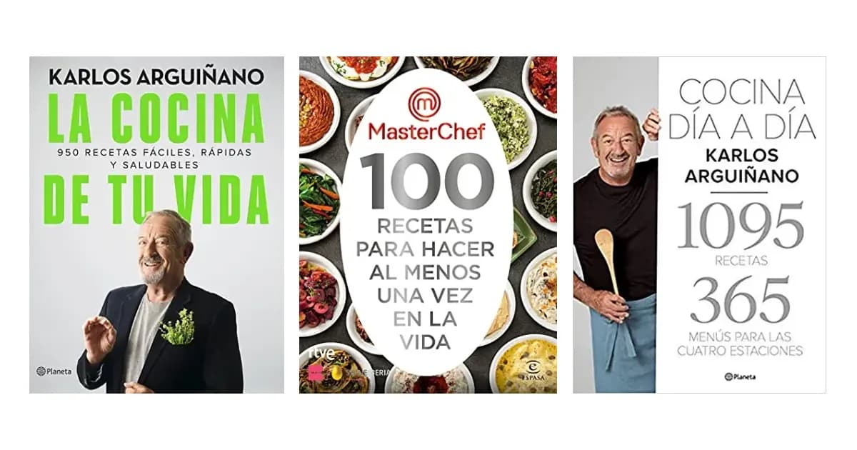 Imagen que representa la página del producto Mejores Libros De Cocina dentro de la categoría libros.