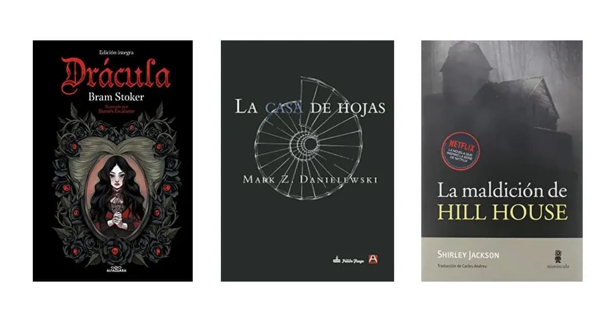 Imagen que representa la página del producto Mejores Libros De Horror dentro de la categoría libros.