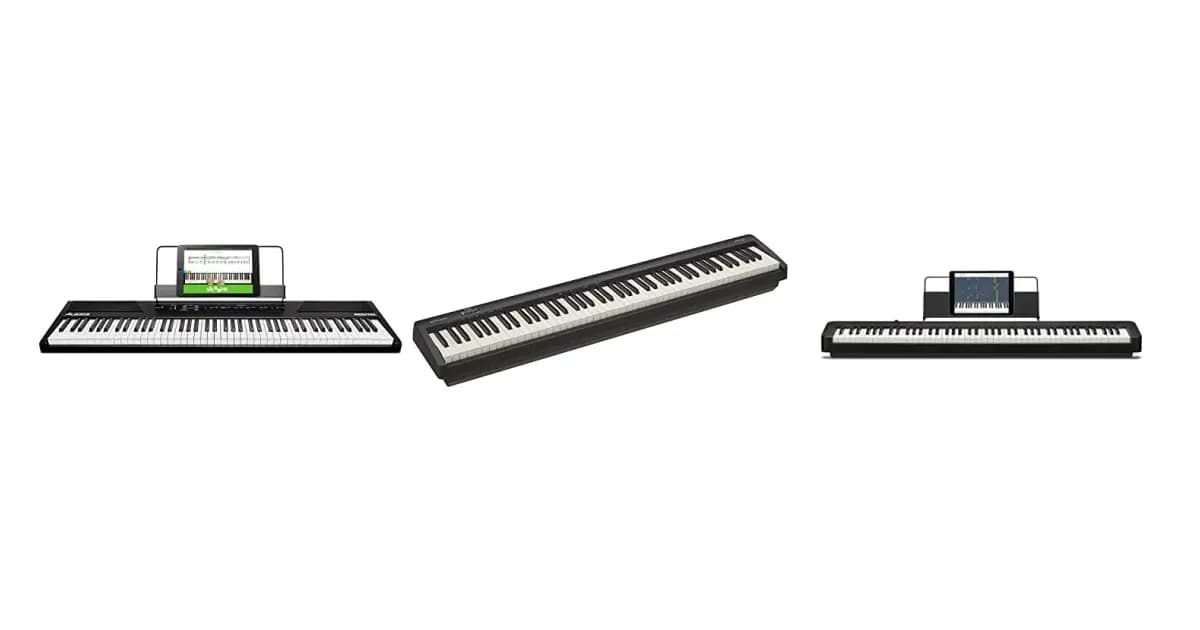 Imagen que representa la página del producto Mejores Pianos Digitales dentro de la categoría musica.