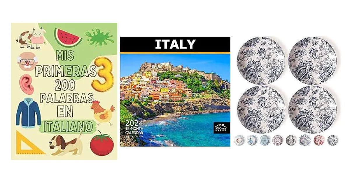Imagen que representa la página del producto Regalos Italianos dentro de la categoría celebraciones.