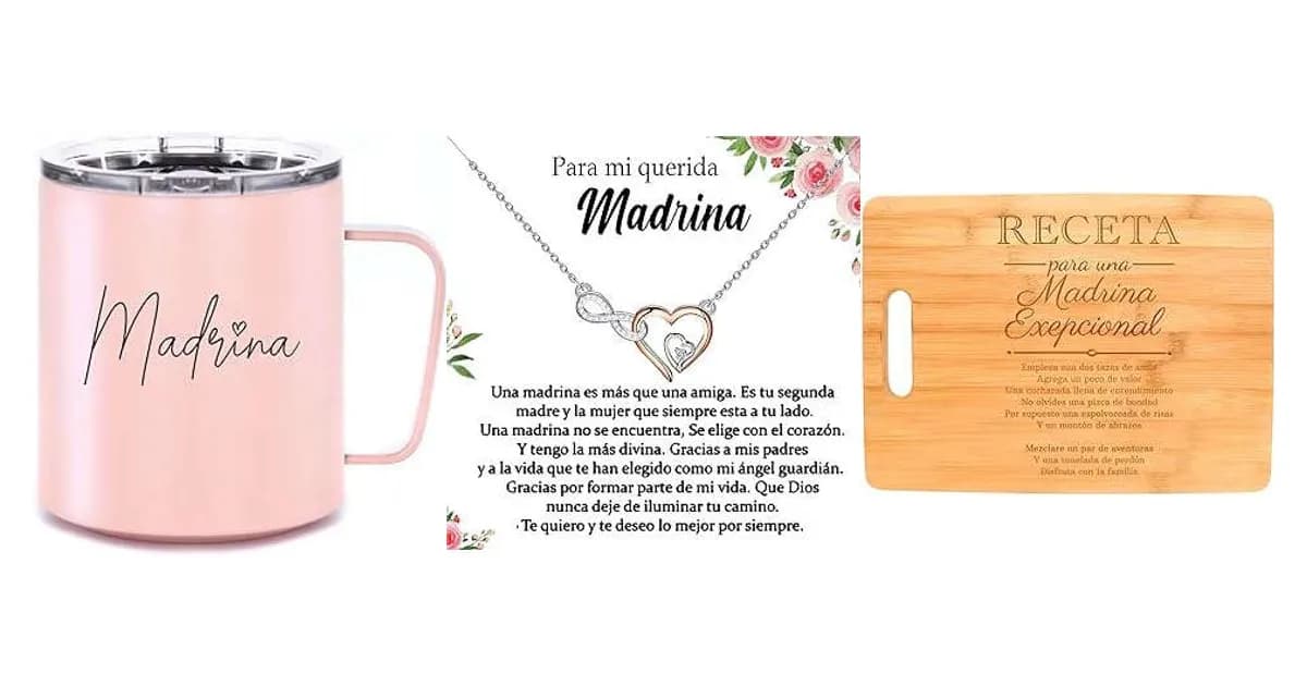 Imagen que representa la página del producto Regalos Madrina dentro de la categoría celebraciones.