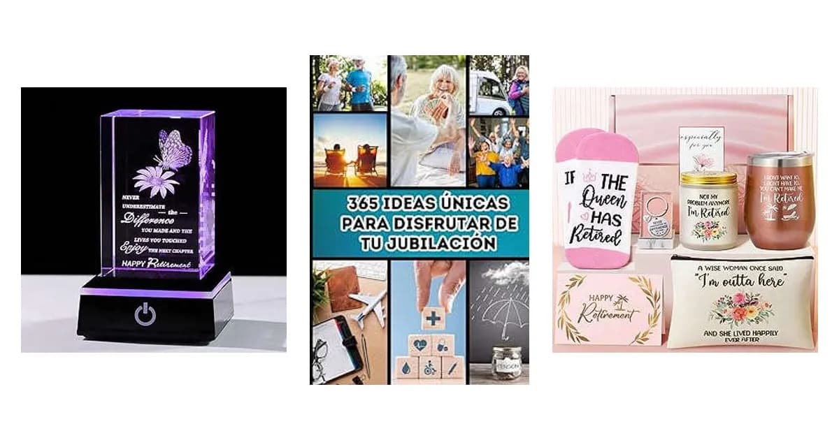 Imagen que representa la página del producto Regalos Para Jubilación Mujer dentro de la categoría celebraciones.