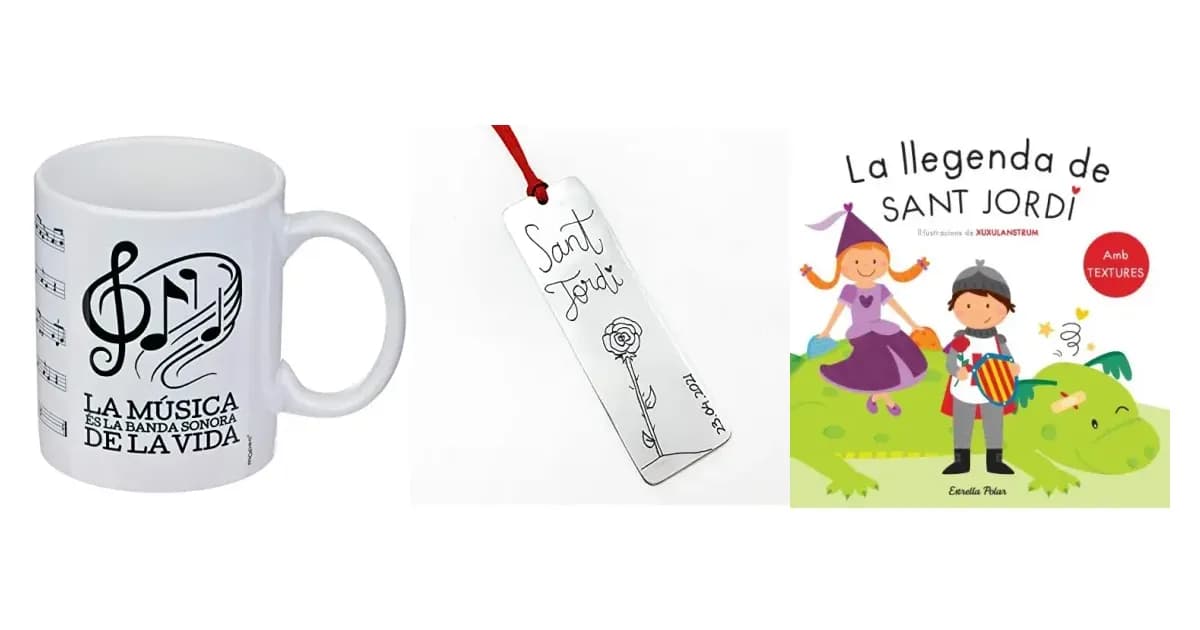 Imagen que representa la página del producto Regalos Para Sant Jordi dentro de la categoría celebraciones.