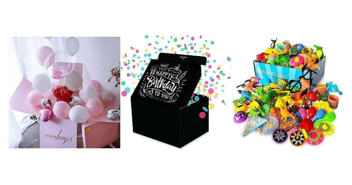 Imagen que representa la página del producto Regalos Sorpresa Cumpleaños dentro de la categoría celebraciones.