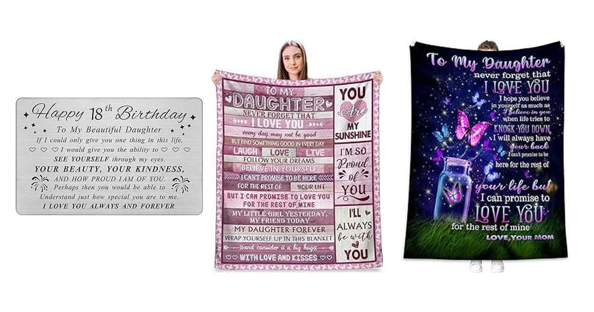 Image that represents the product page 18th Birthday Gifts For Daughter inside the category celebrations.
