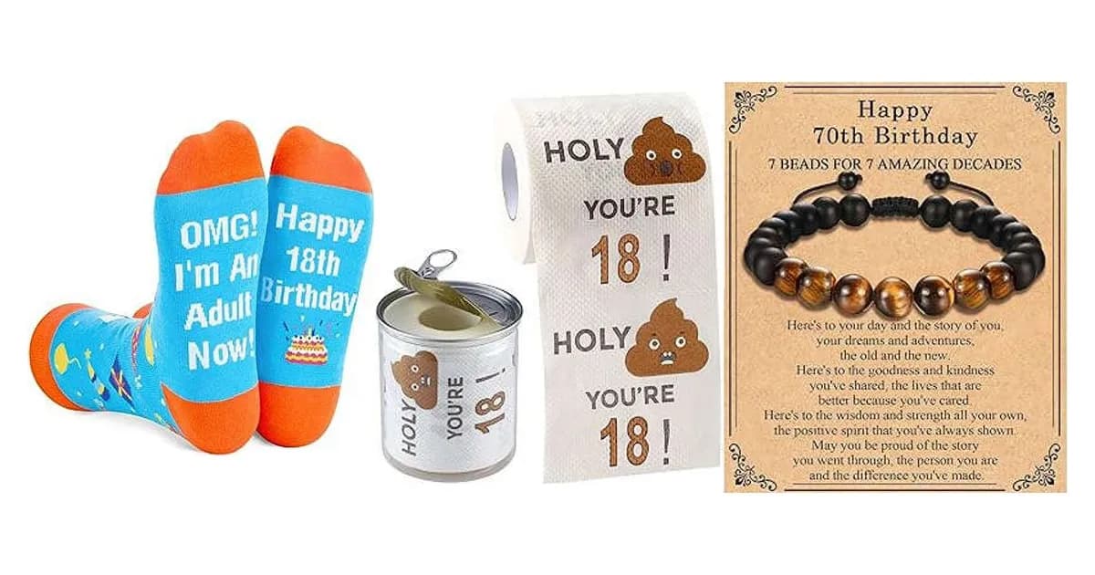 Image that represents the product page 18th Birthday Gifts For Son inside the category celebrations.