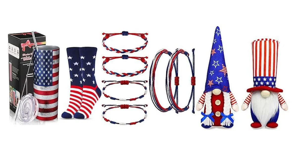 Image that represents the product page 4th Of July Gifts inside the category festivities.