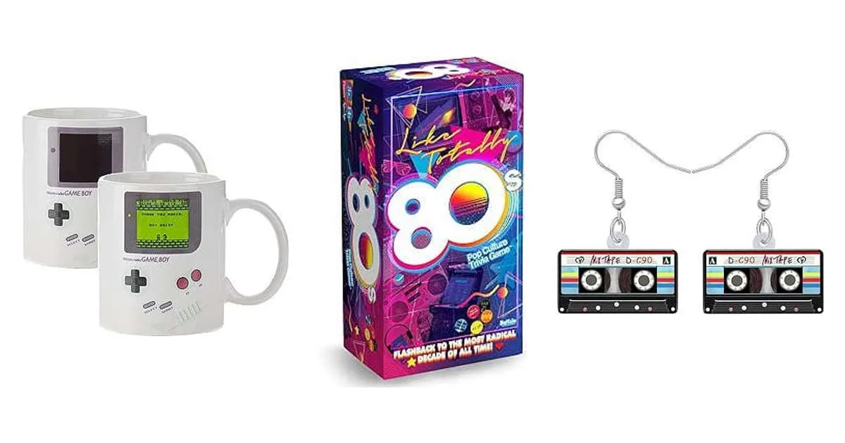 Image that represents the product page 80s Nostalgia Gifts inside the category entertainment.
