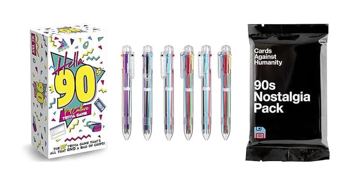 Image that represents the product page 90s Gifts inside the category celebrations.