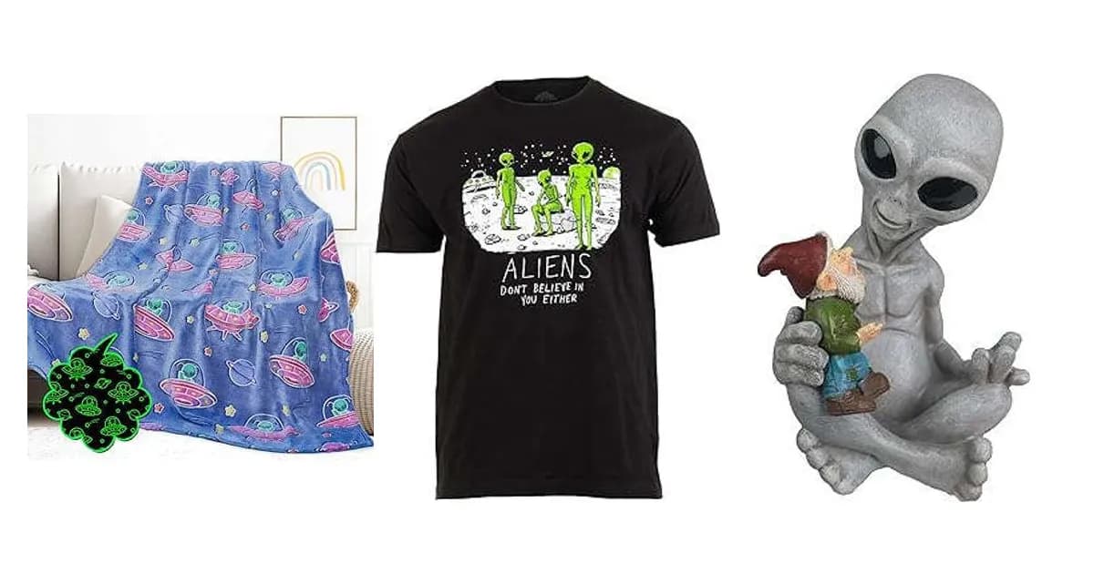 Image that represents the product page Alien Themed Gifts inside the category entertainment.