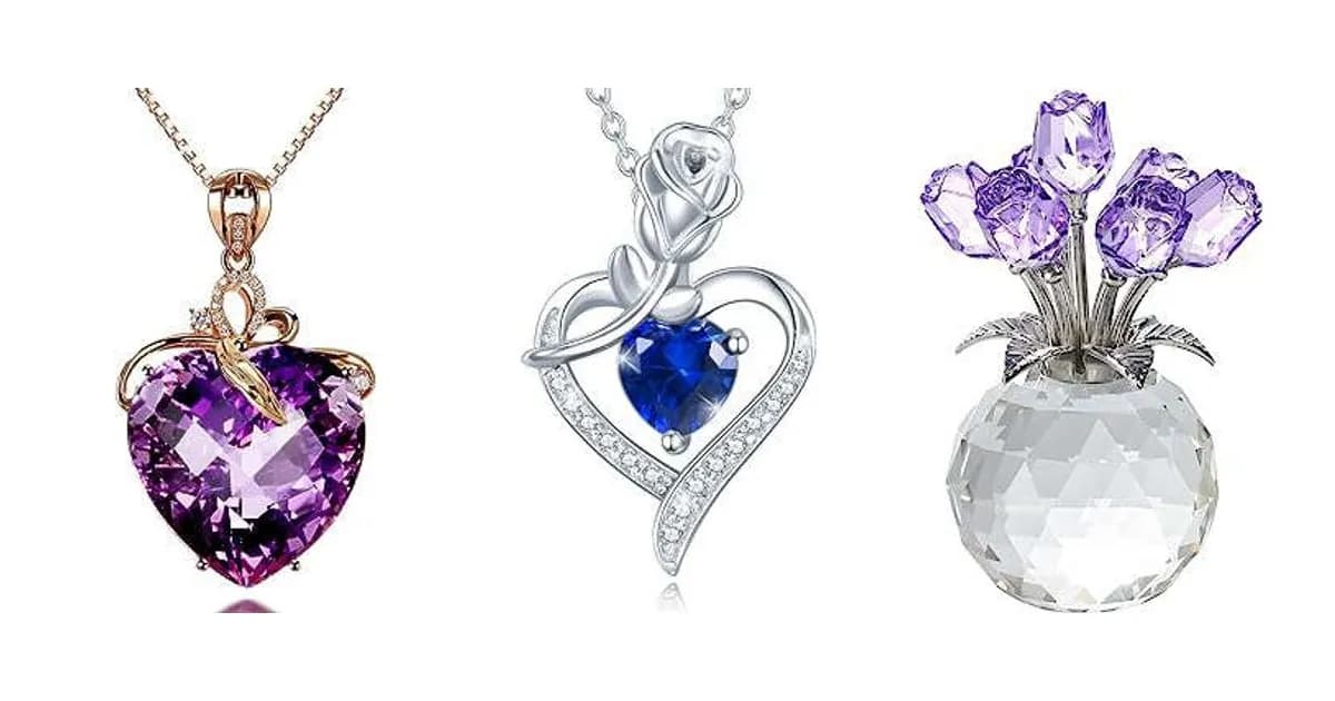 Image that represents the product page Amethyst Gifts For Anniversary inside the category celebrations.