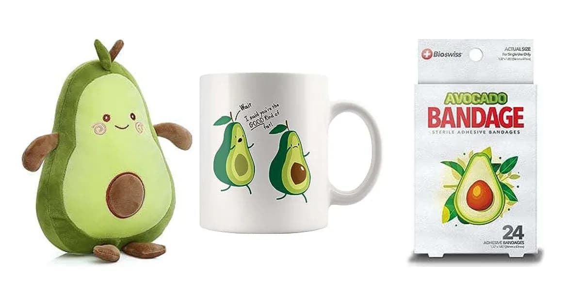 Image that represents the product page Avocado Themed Gifts inside the category house.