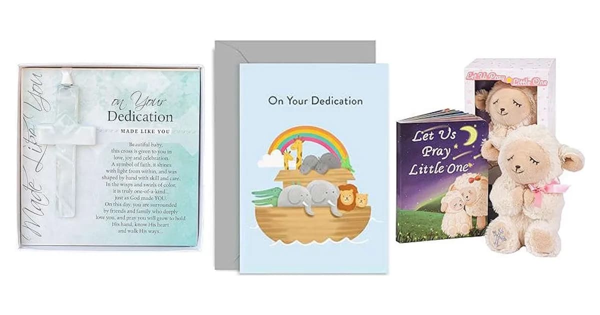 Image that represents the product page Baby Dedication Gifts inside the category babies.