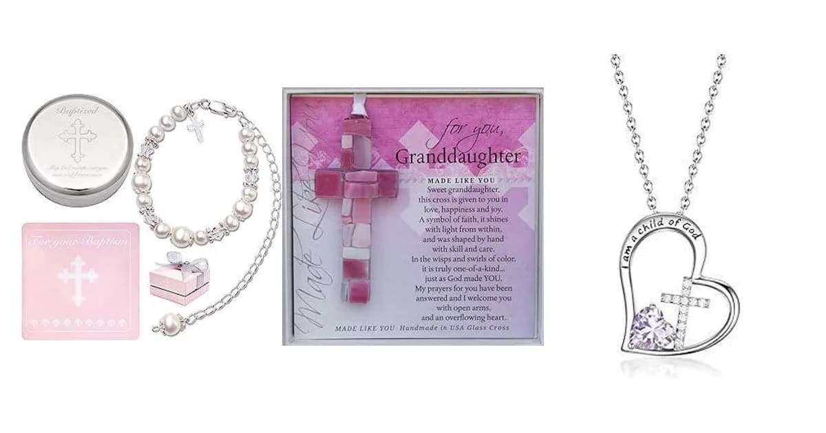 Image that represents the product page Baptism Gifts For Granddaughter inside the category celebrations.