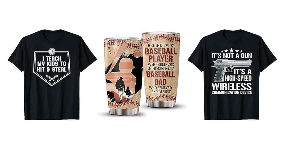 Image that represents the product page Baseball Dad Gifts inside the category family.