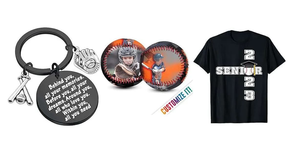 Image that represents the product page Baseball Senior Night Gifts inside the category celebrations.