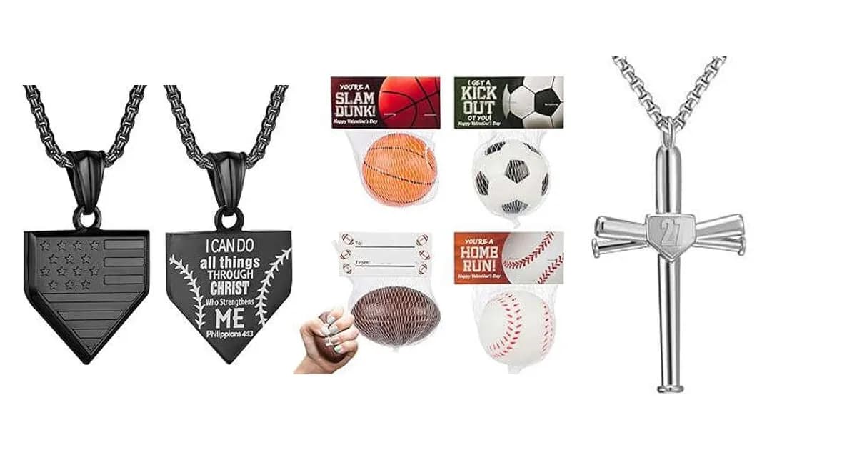 Image that represents the product page Baseball Valentines Gifts inside the category celebrations.