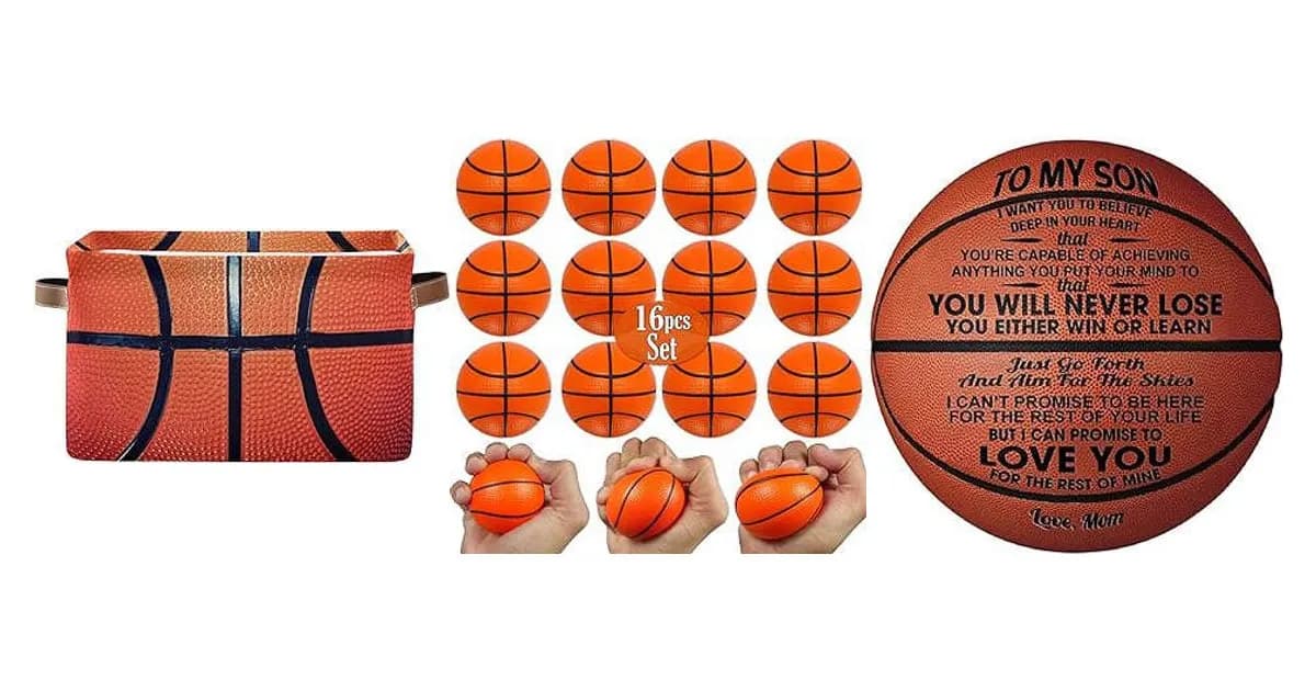 Image that represents the product page Basketball Baskets For Gifts inside the category celebrations.
