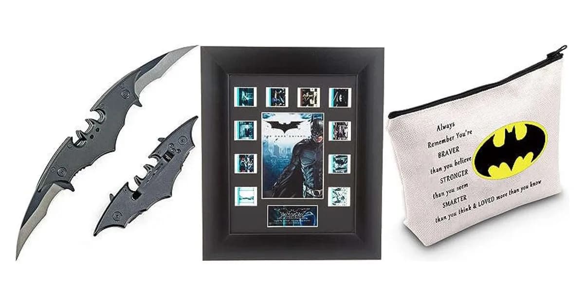 Image that represents the product page Batman Gifts For Adults inside the category entertainment.