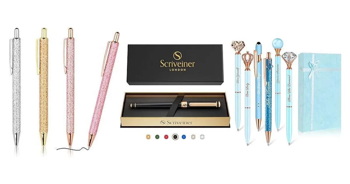 Image that represents the product page Beautiful Pens For Gifts inside the category office.