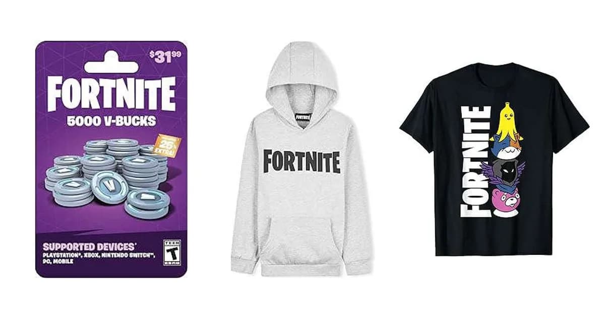 Image that represents the product page Best Fortnite Gifts inside the category entertainment.
