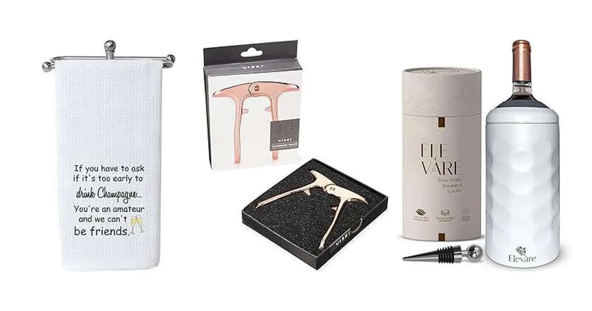 Image that represents the product page Best Gifts For Champagne Lovers inside the category celebrations.