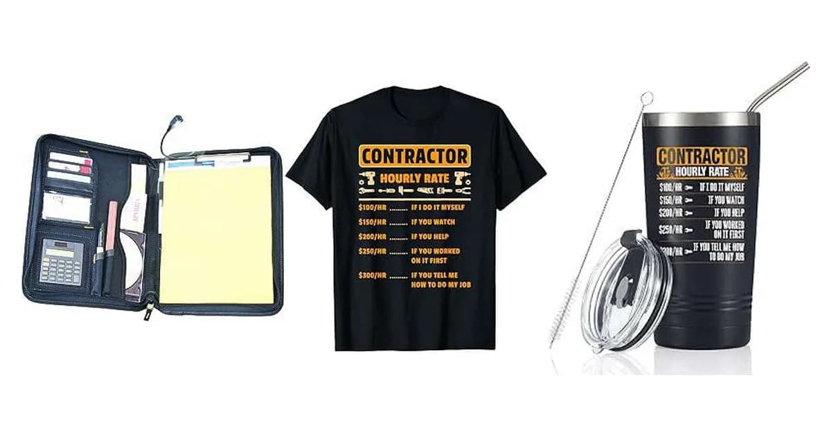 Image that represents the product page Best Gifts For Contractors inside the category professions.