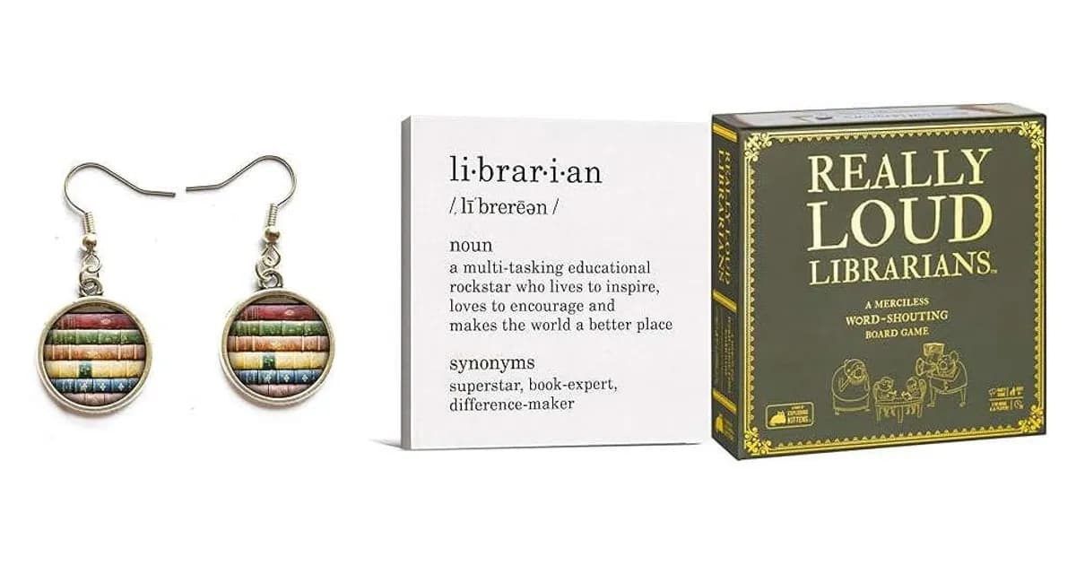 Image that represents the product page Best Gifts For Librarians inside the category professions.
