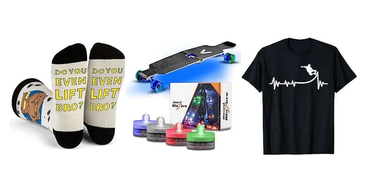 Image that represents the product page Best Gifts For Skateboarders inside the category hobbies.