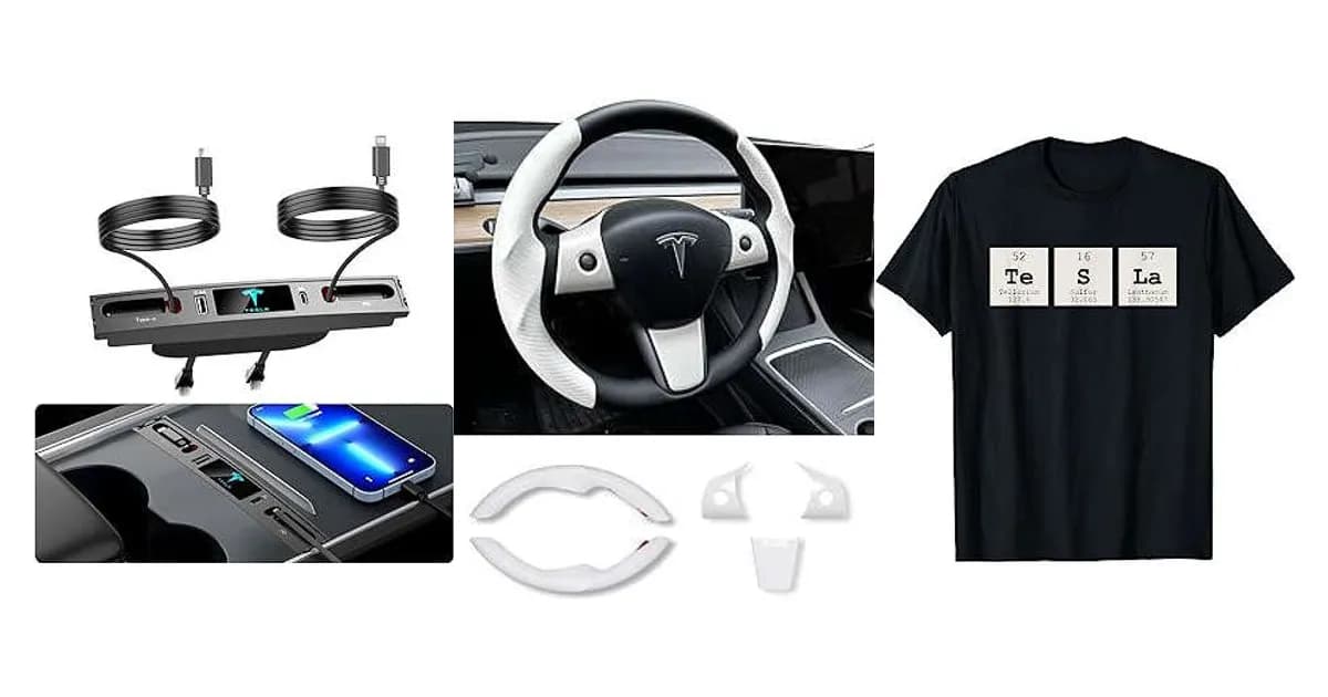 Image that represents the product page Best Gifts For Tesla Owners inside the category accessories.