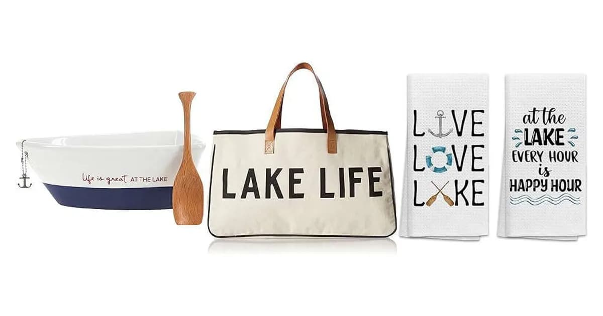 Image that represents the product page Best Lake House Gifts inside the category house.