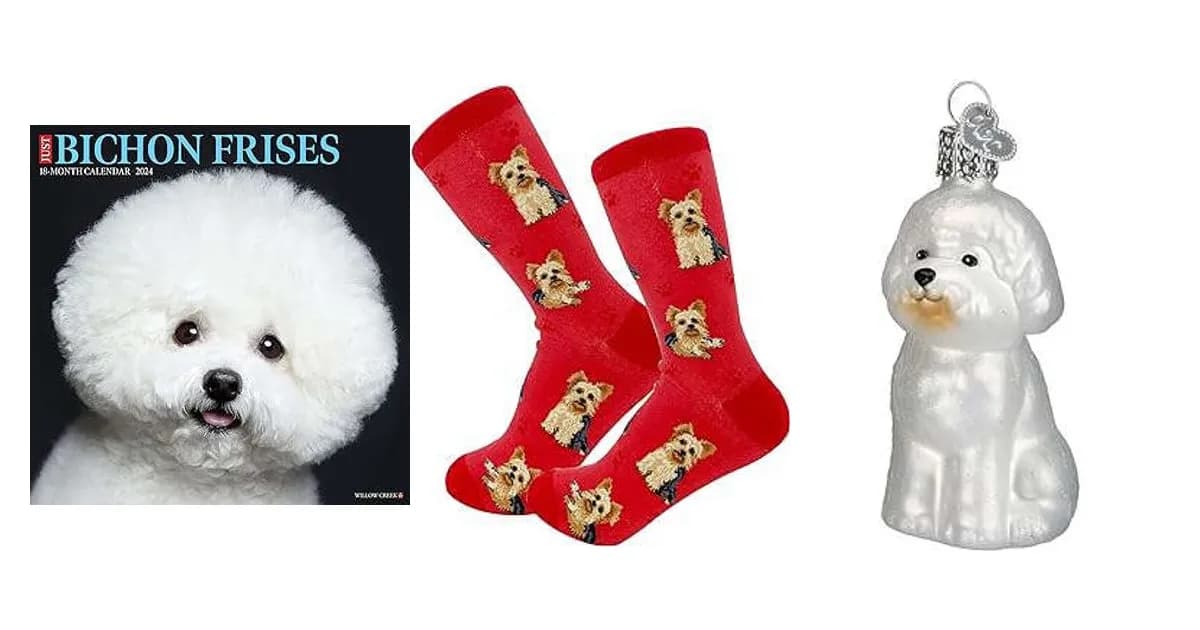 Image that represents the product page Bichon Frise Gifts inside the category animals.