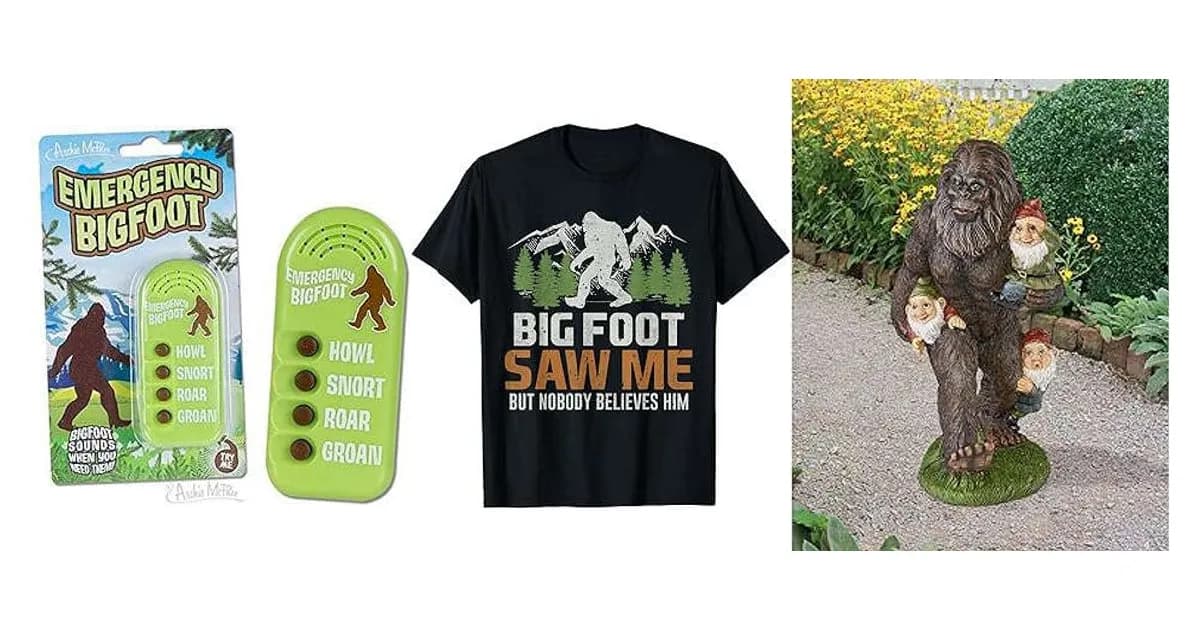 Image that represents the product page Big Foot Gifts inside the category hobbies.