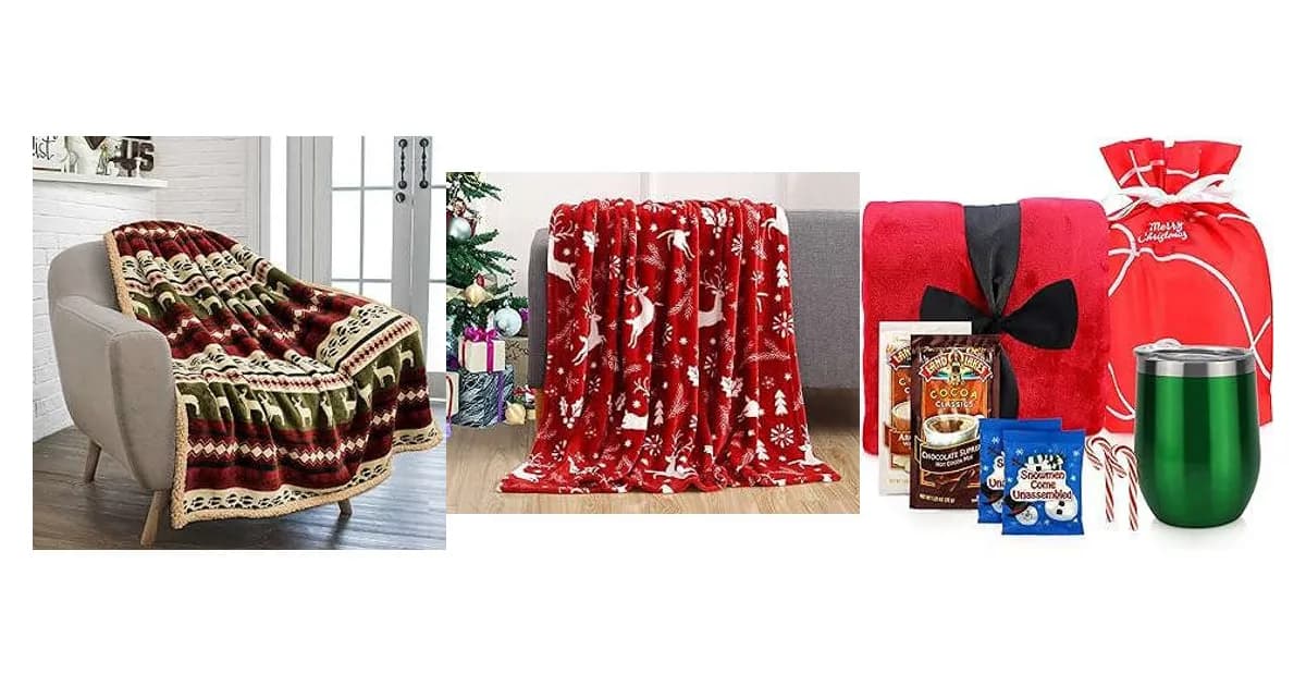 Image that represents the product page Blankets For Christmas Gifts inside the category celebrations.