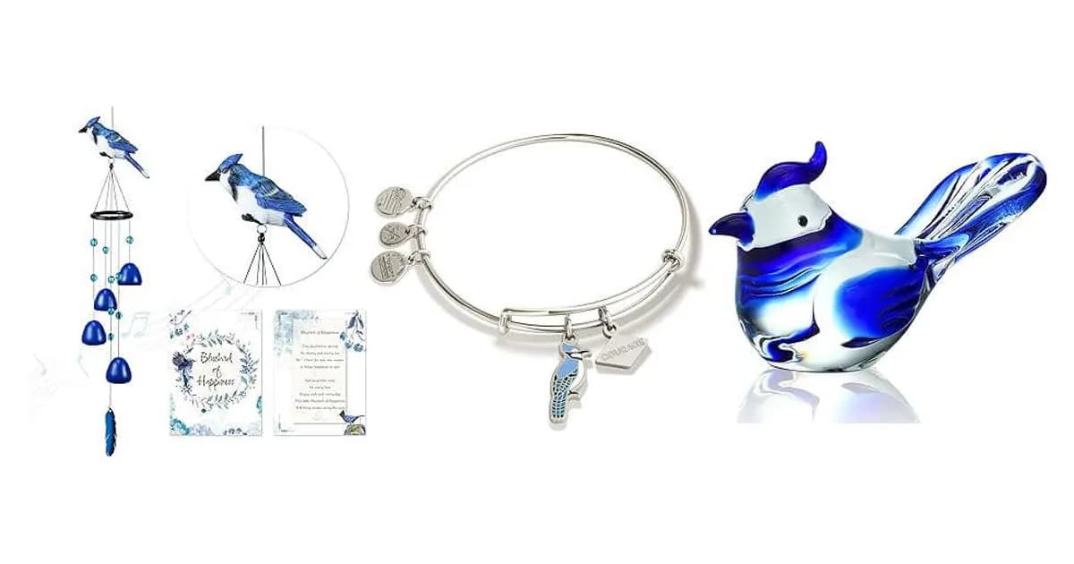 Image that represents the product page Blue Jay Gifts inside the category animals.
