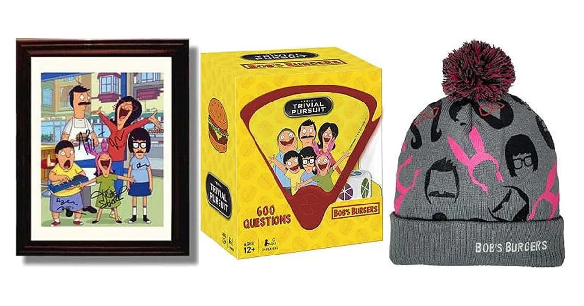 Image that represents the product page Bobs Burgers Gifts inside the category entertainment.
