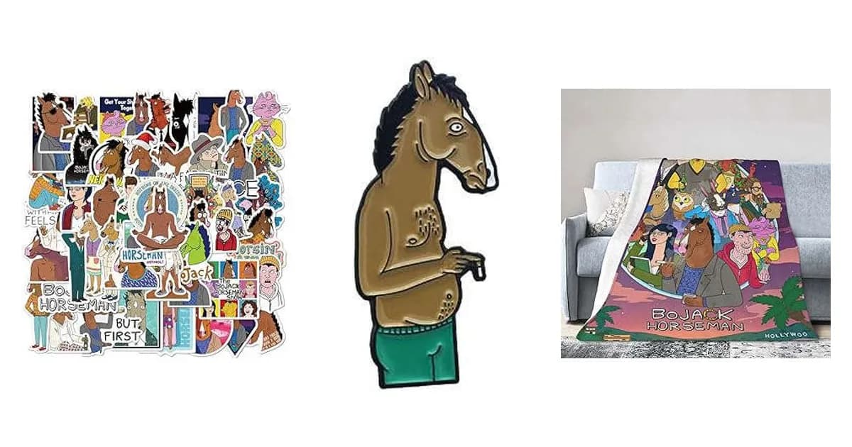 Image that represents the product page Bojack Horseman Gifts inside the category entertainment.