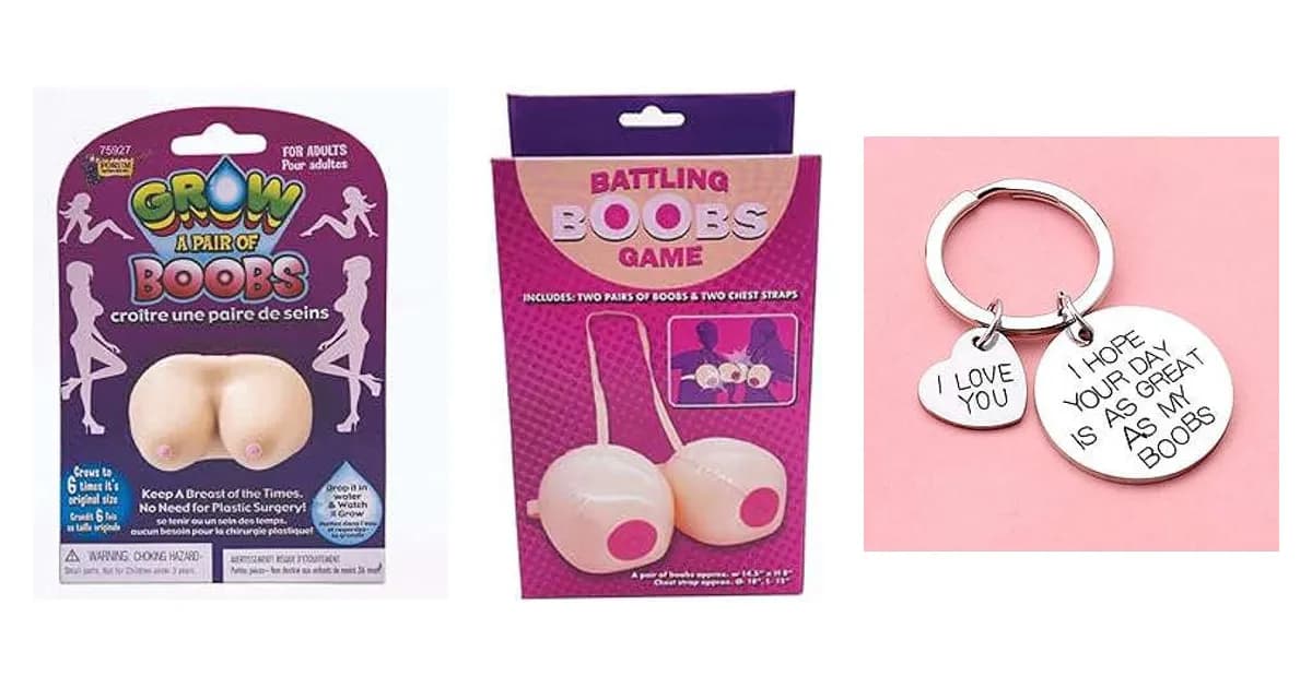 Image that represents the product page Boob Gag Gifts inside the category celebrations.