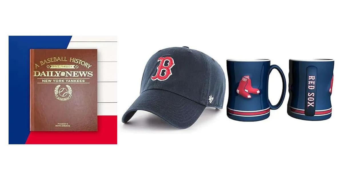 Image that represents the product page Boston Red Sox Gifts inside the category hobbies.