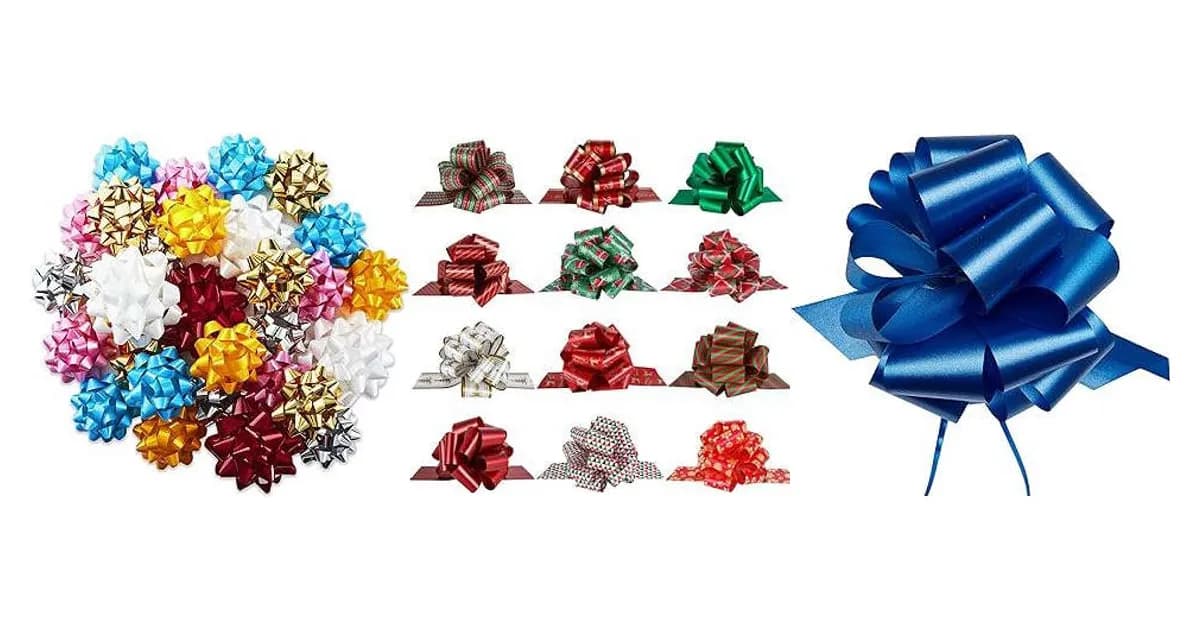 Image that represents the product page Bows For Gifts inside the category celebrations.