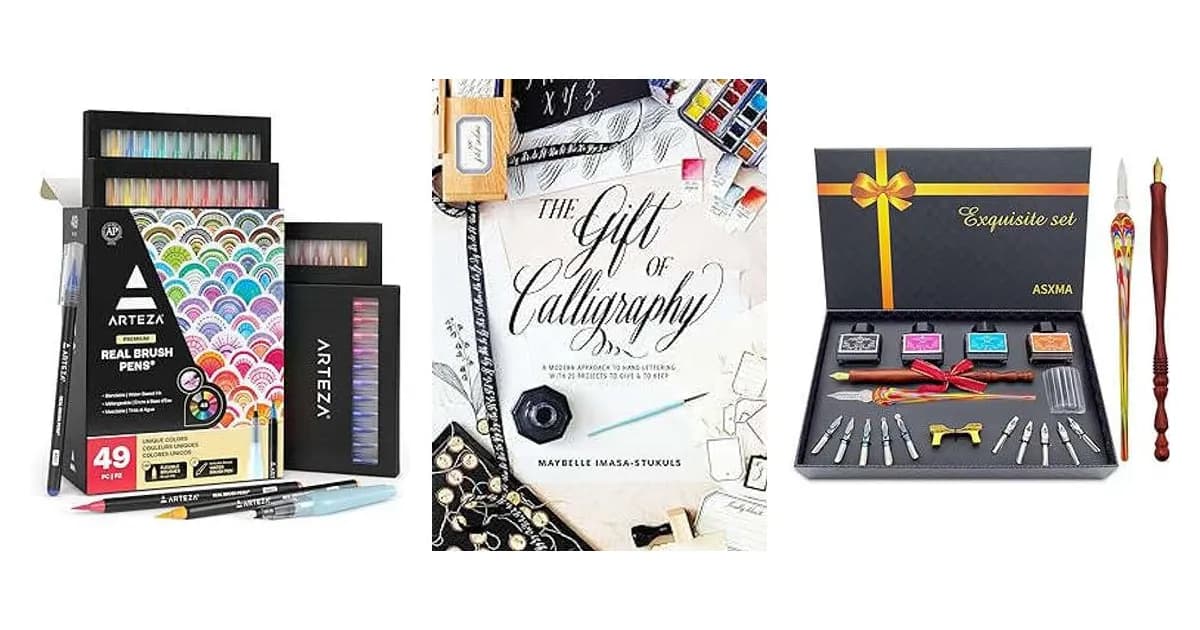 Image that represents the product page Calligraphy Gifts inside the category hobbies.