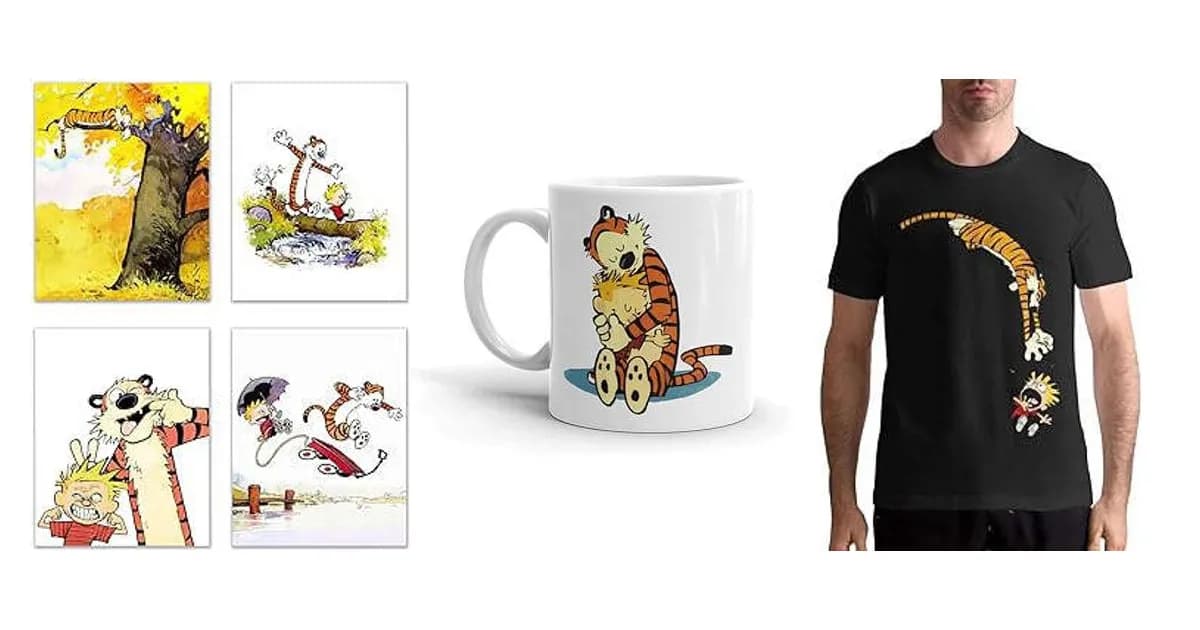 Image that represents the product page Calvin And Hobbes Gifts inside the category entertainment.