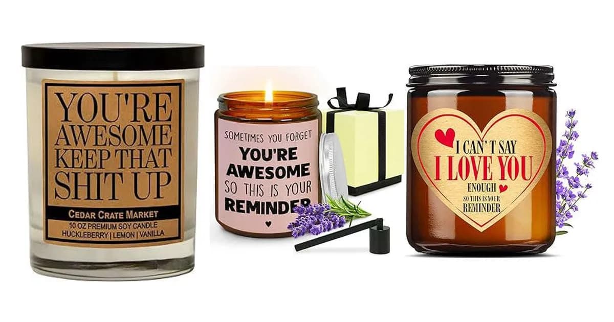 Candle Sayings For Gifts