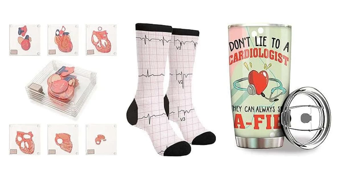 Image that represents the product page Cardiologist Gifts inside the category professions.