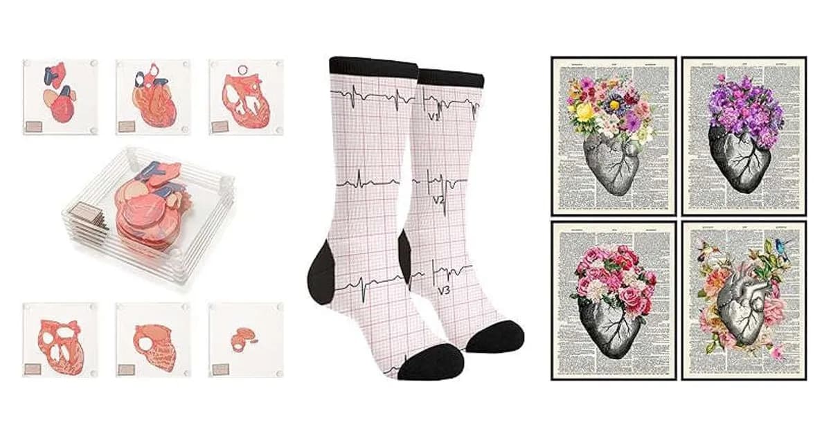Image that represents the product page Cardiology Gifts inside the category professions.