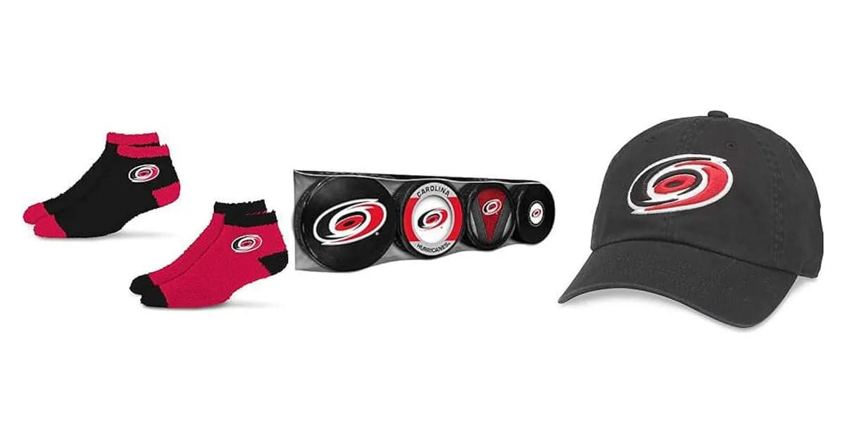Image that represents the product page Carolina Hurricanes Gifts inside the category hobbies.