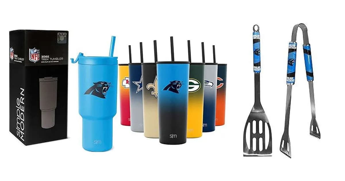 Image that represents the product page Carolina Panthers Gifts Ideas inside the category hobbies.