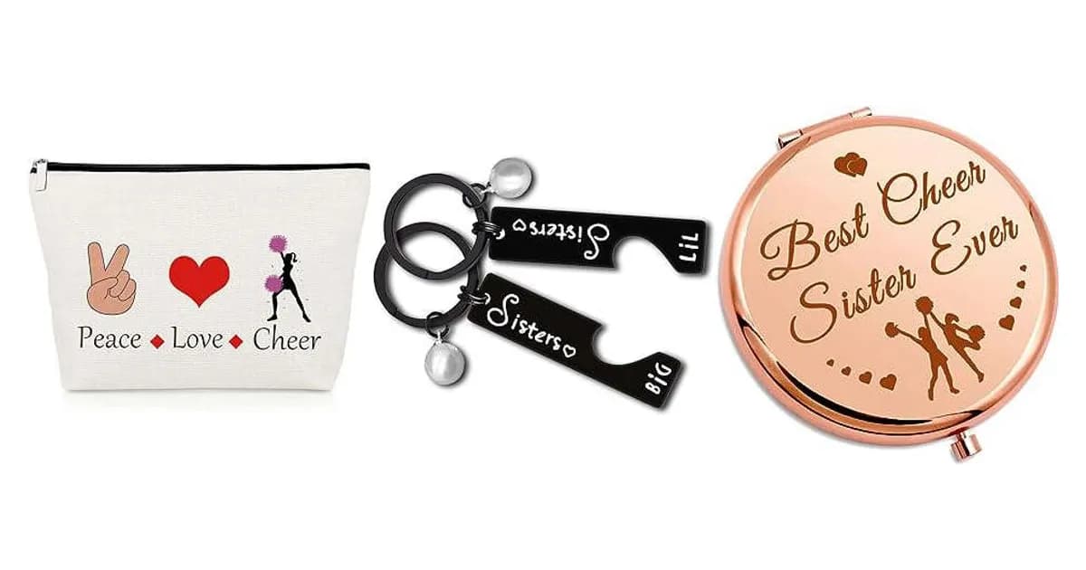 Image that represents the product page Cheer Sister Gifts inside the category celebrations.