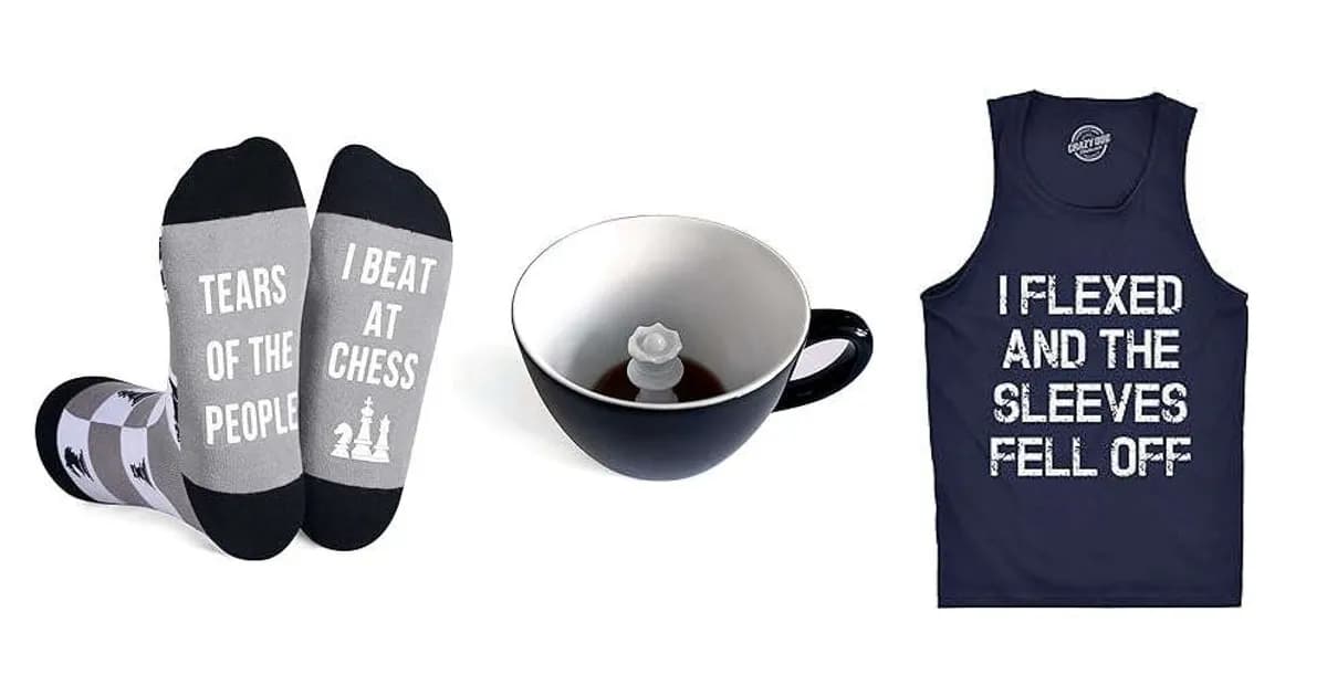Image that represents the product page Chess Themed Gifts inside the category hobbies.