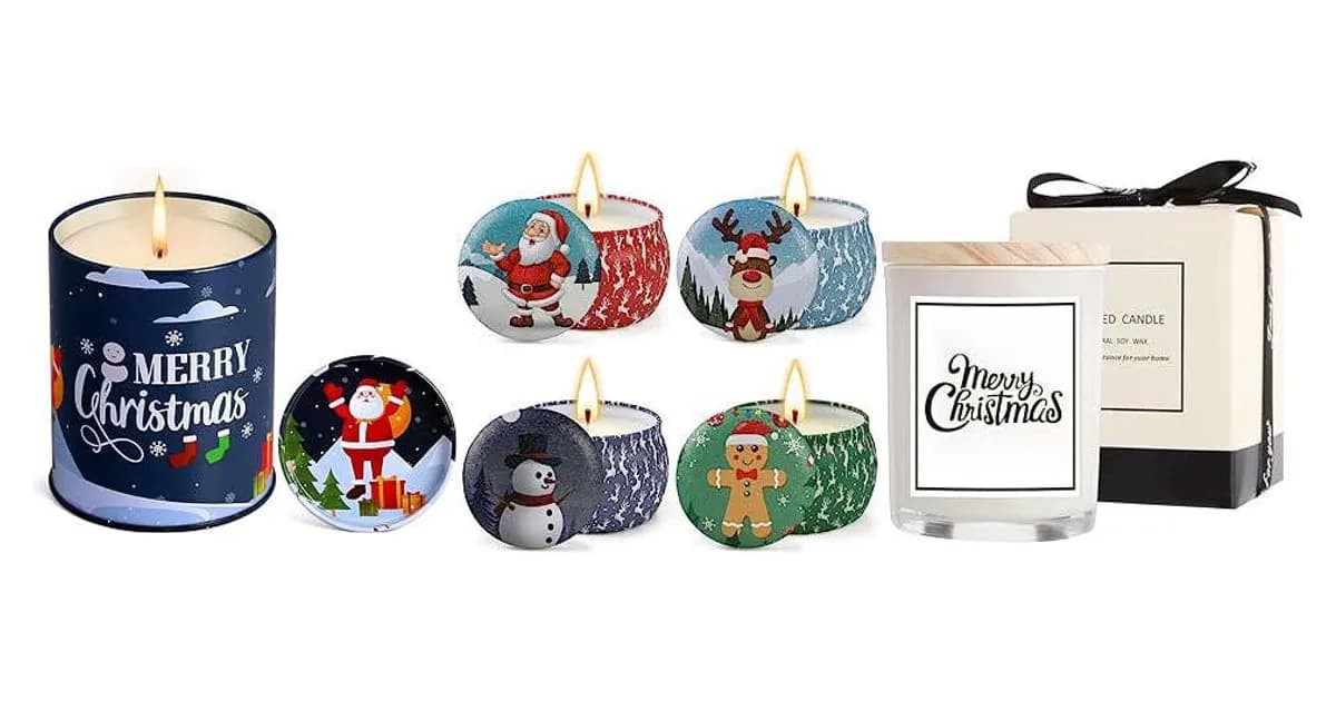 Image that represents the product page Christmas Candle Gifts inside the category celebrations.